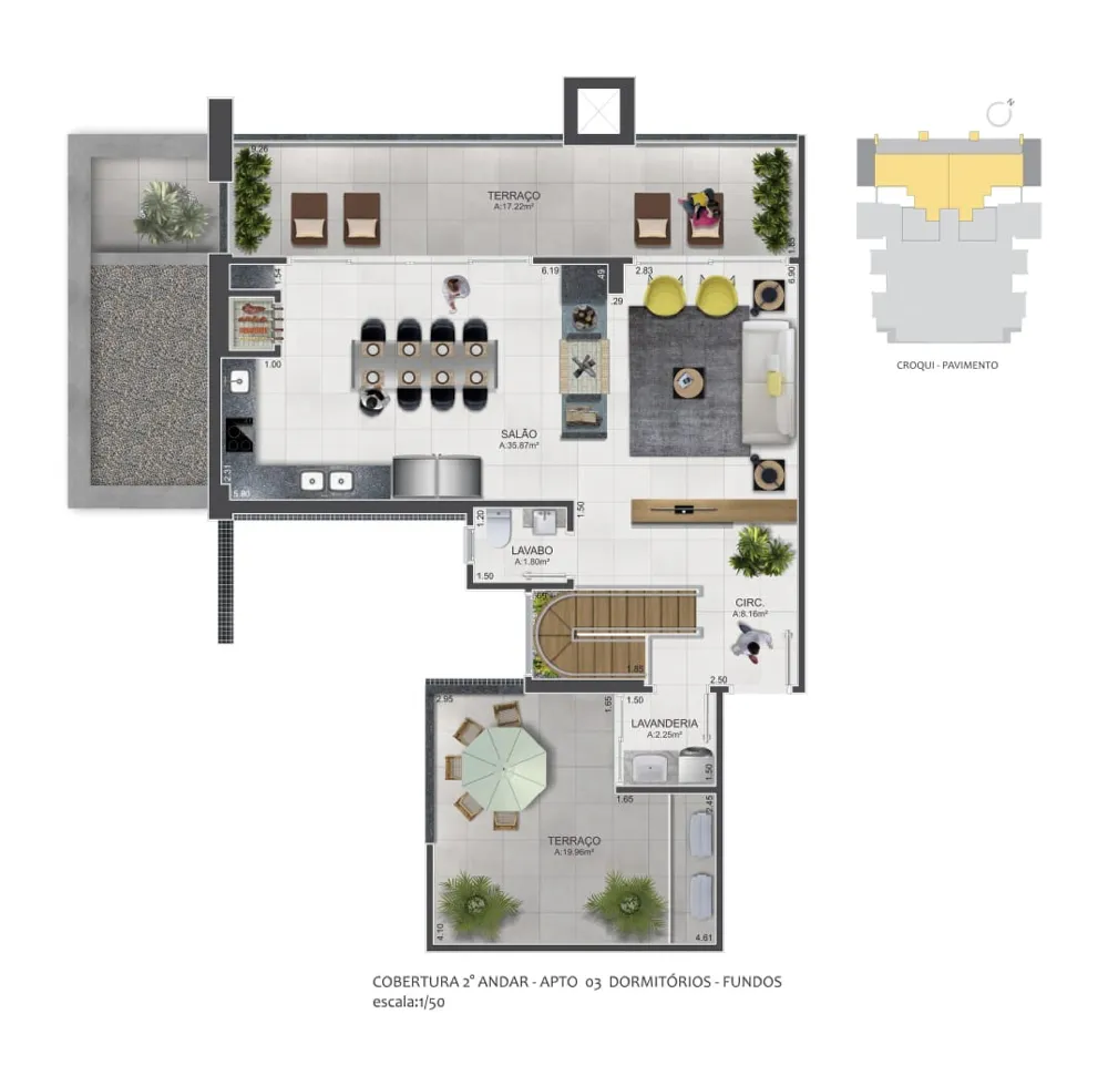Apartamento para venda no bairro Predial em Torres