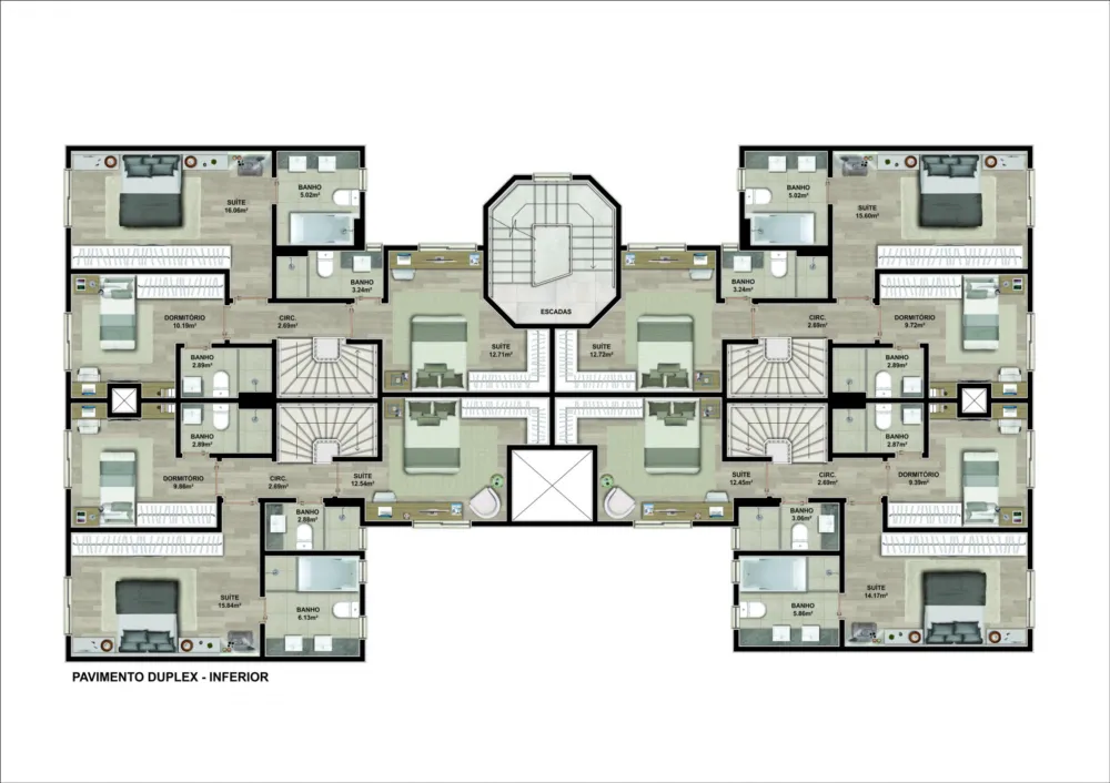 Apartamento para venda no bairro Nossa Senhora de Lourdes em Caxias do Sul