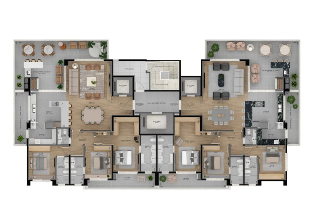 Apartamento para venda no bairro Nossa Senhora de Lourdes em Caxias do Sul