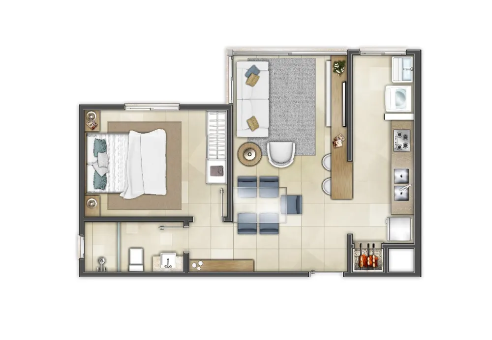 Apartamento para venda no bairro Centro em Torres