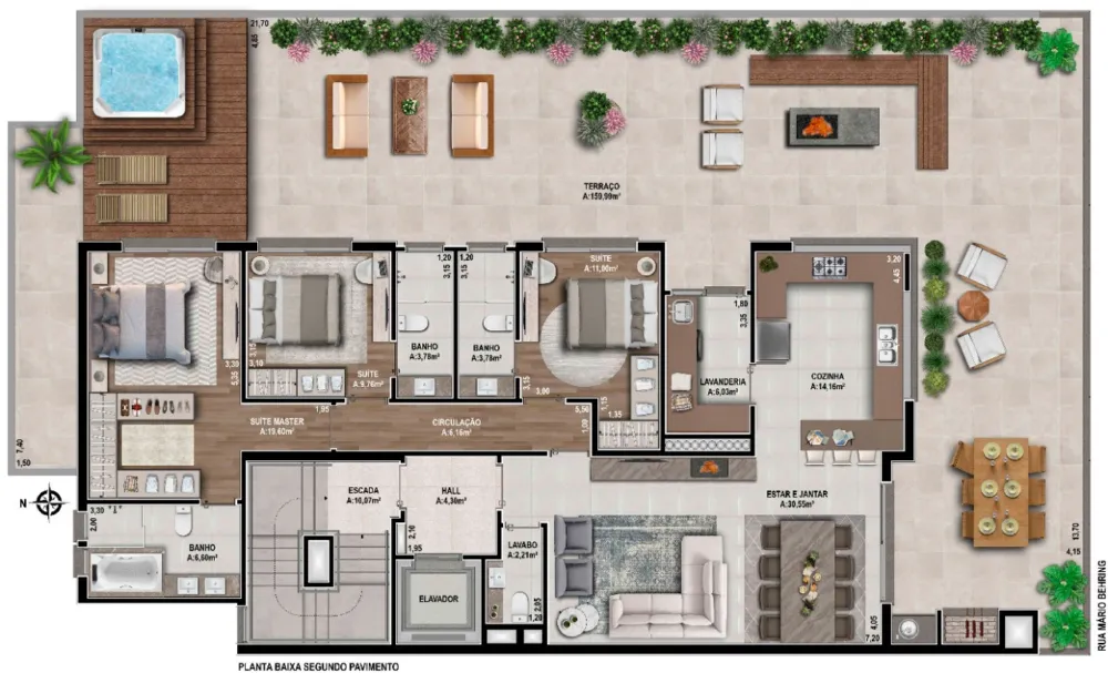 Apartamento para venda no bairro Jardim América em Caxias do Sul