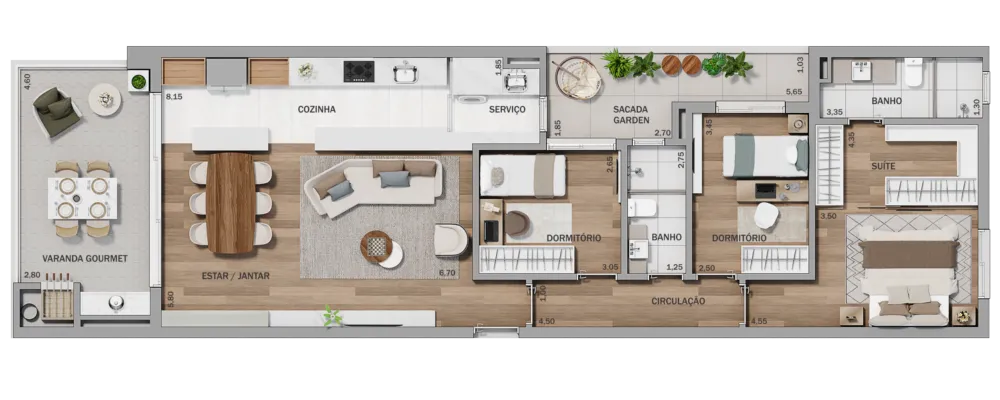 Apartamento para venda no bairro Petrópolis em Caxias do Sul