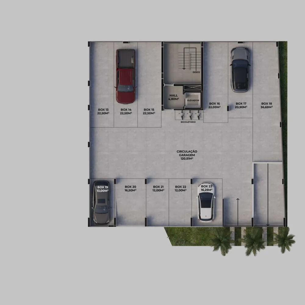 Studio para venda no bairro Exposição em Caxias do Sul