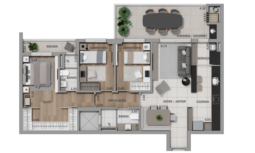 Apartamento para venda no bairro Petrópolis em Caxias do Sul