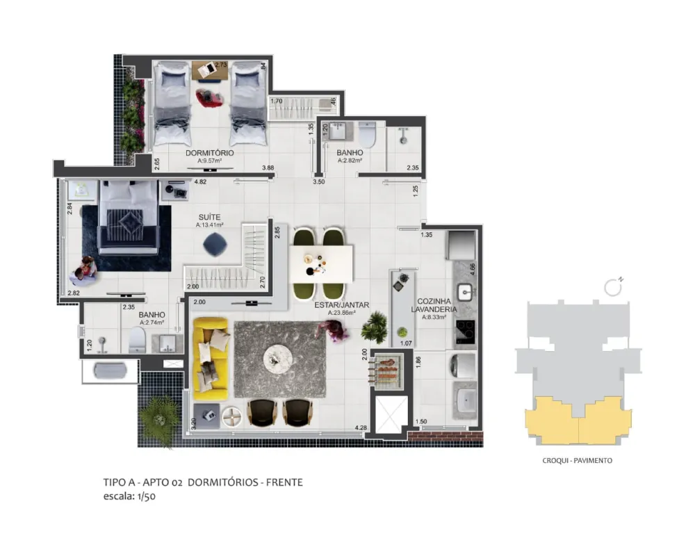 Apartamento para venda no bairro Predial em Torres