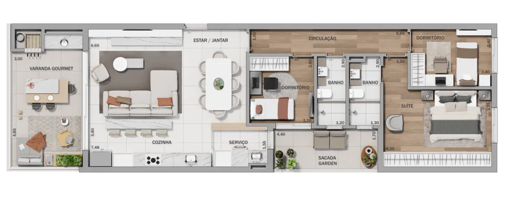 Apartamento para venda no bairro Petrópolis em Caxias do Sul