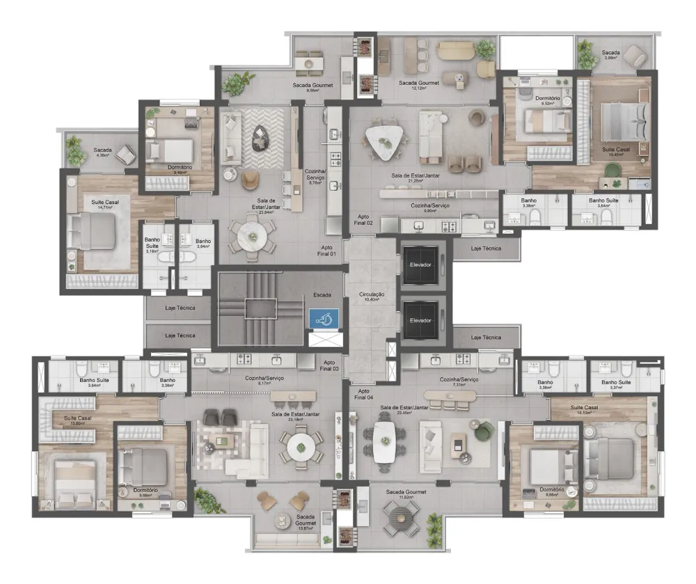 Apartamento para venda no bairro Madureira em Caxias do Sul