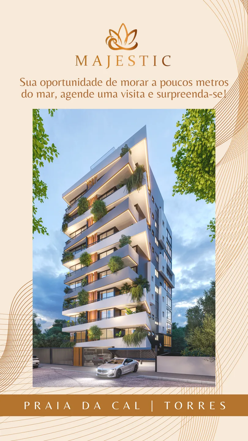 Apartamento para venda no bairro Praia da Cal em Torres