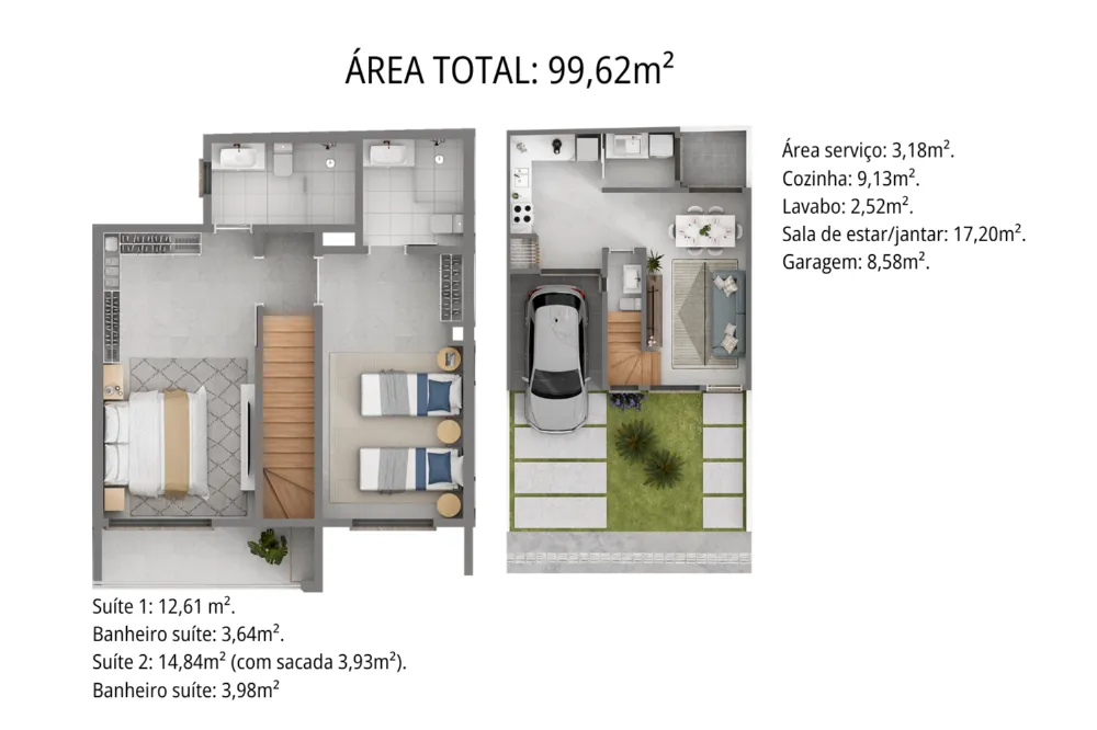 Sobrado Duplex para venda no bairro Igra Sul em Torres