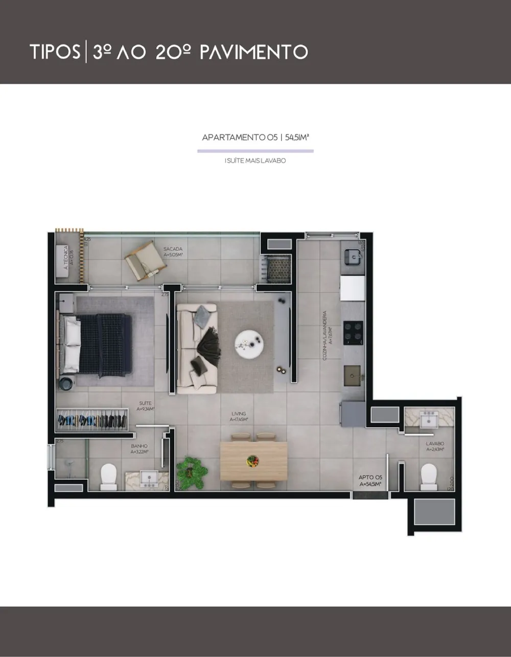 Apartamento para venda no bairro Centro em Torres
