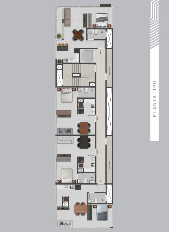 Studio para venda no bairro Centro em Torres