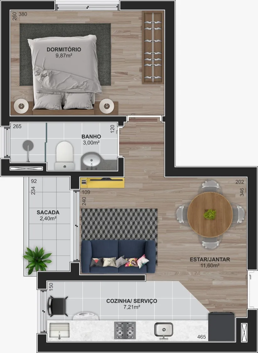 Apartamento para venda no bairro Centro em Caxias do Sul