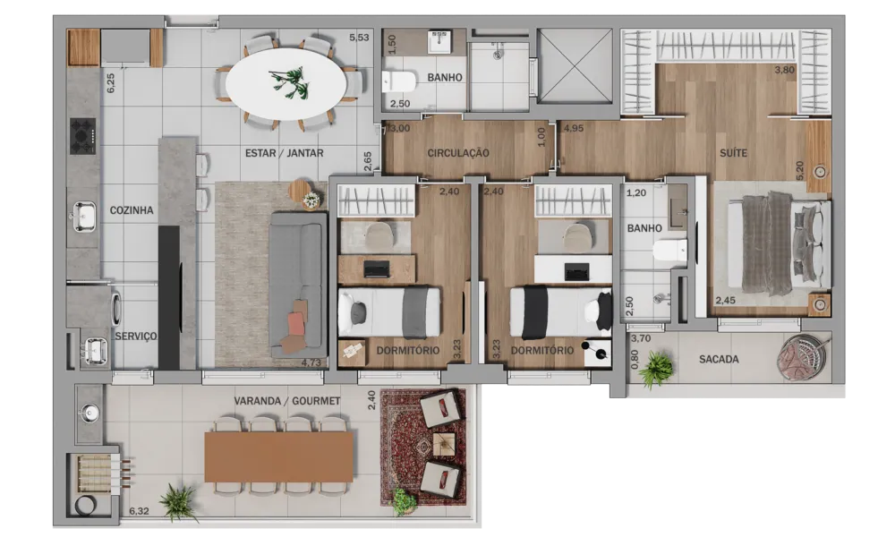 Apartamento para venda no bairro Petrópolis em Caxias do Sul