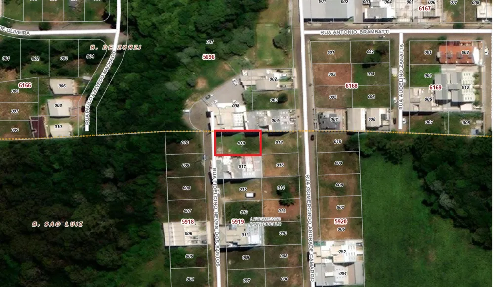 Lote para venda no bairro São Luiz em Caxias do Sul