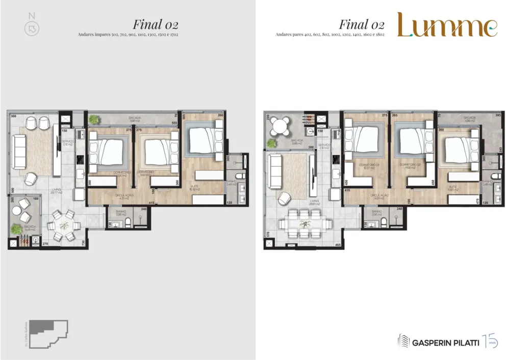 Apartamento para venda no bairro Predial em Torres