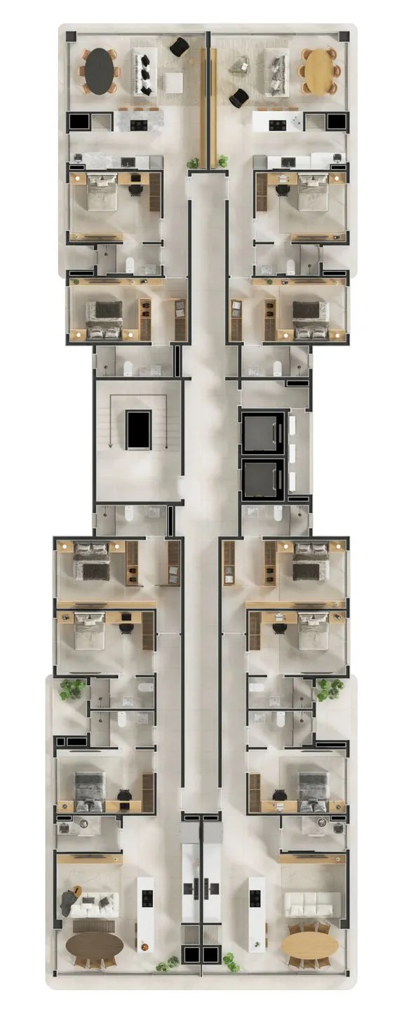 Apartamento para venda no bairro Praia Grande em Torres