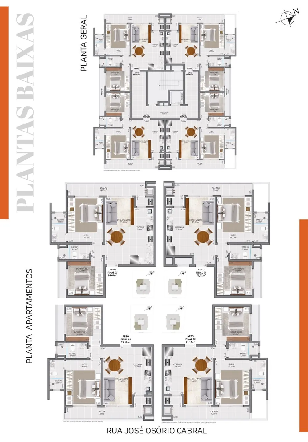 Apartamento para venda no bairro Centro em Torres