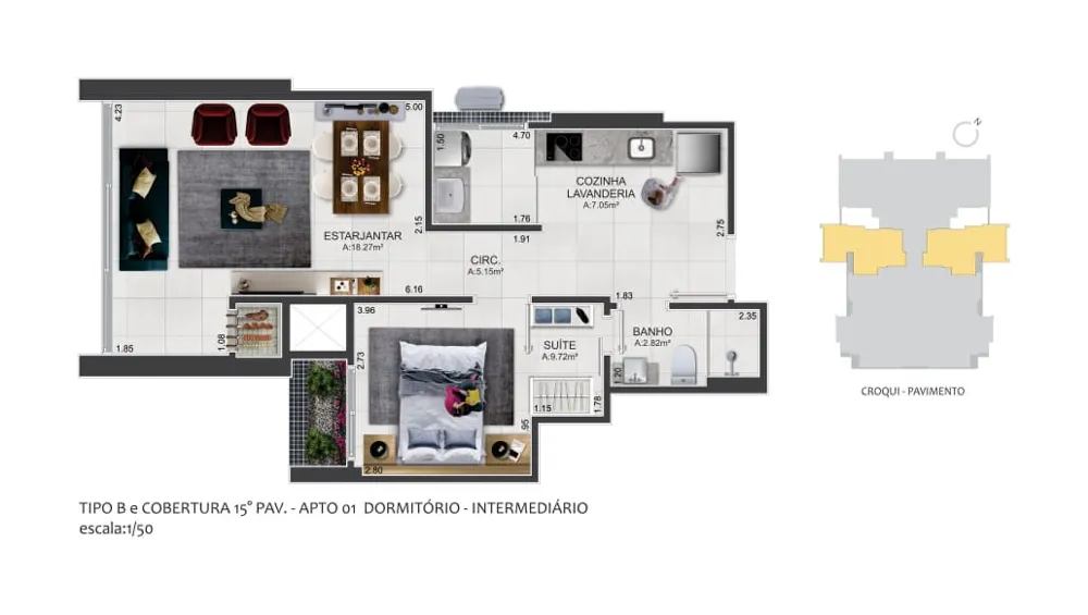 Apartamento para venda no bairro Predial em Torres
