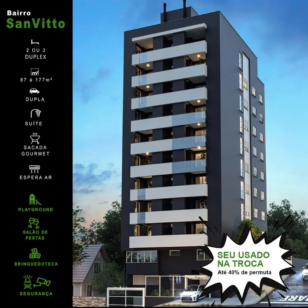 Apartamento para venda no bairro Sanvitto em Caxias do Sul