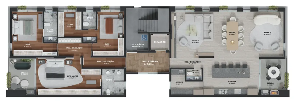 Apartamento para venda no bairro São Leopoldo em Caxias do Sul