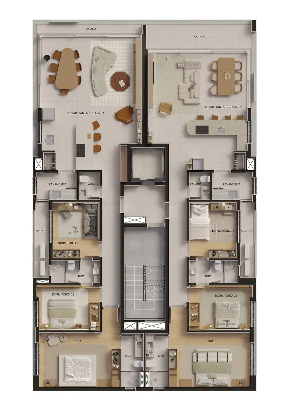Apartamento para venda no bairro Panazzolo em Caxias do Sul