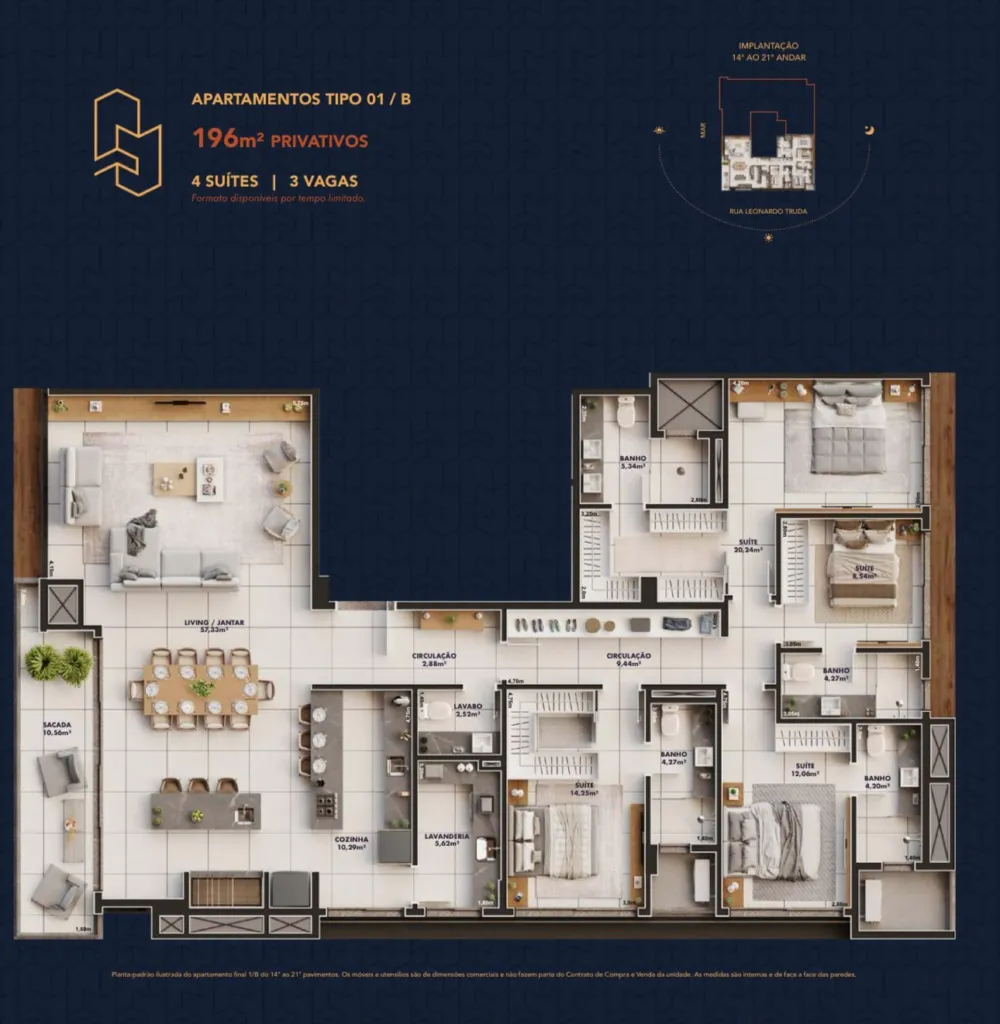 Apartamento para venda no bairro Getúlio Vargas em Torres