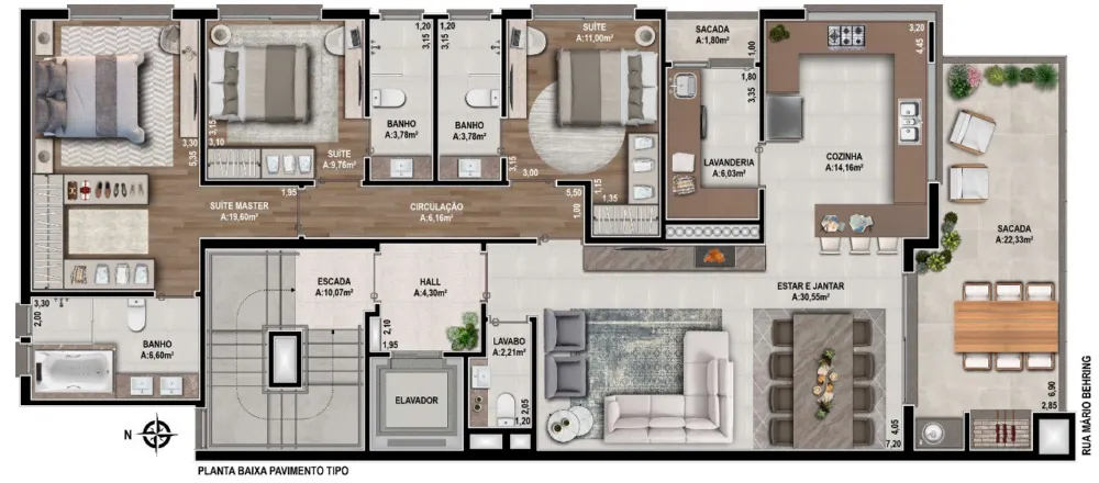 Apartamento para venda no bairro Jardim América em Caxias do Sul
