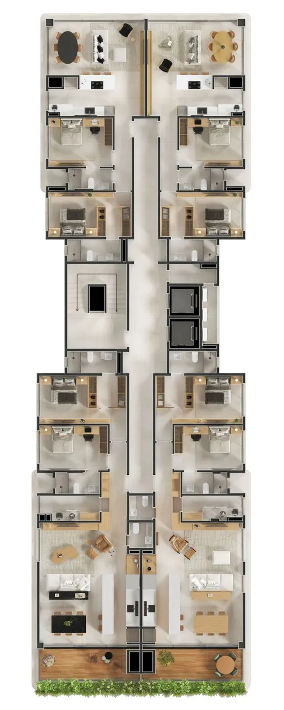 Apartamento para venda no bairro Praia Grande em Torres