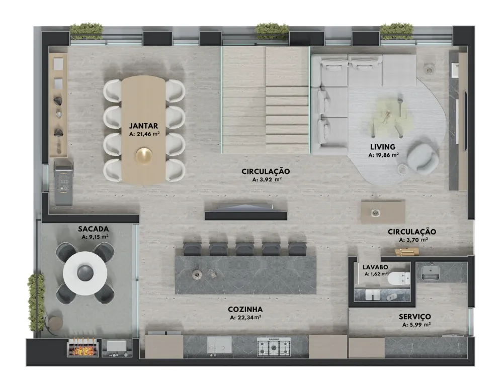 Apartamento para venda no bairro São Leopoldo em Caxias do Sul