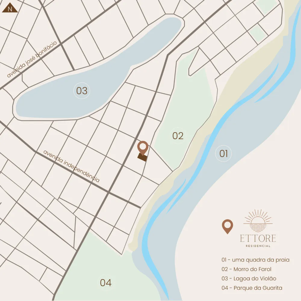 Apartamento para venda no bairro Centro em Torres