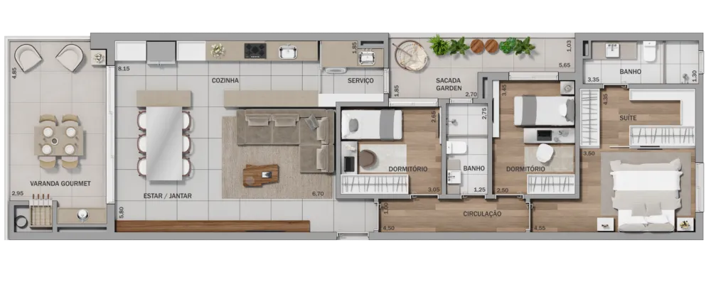 Apartamento para venda no bairro Petrópolis em Caxias do Sul