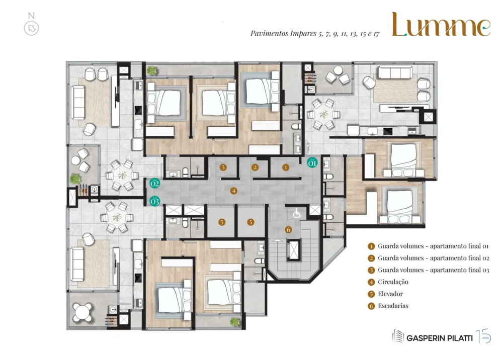 Apartamento para venda no bairro Predial em Torres